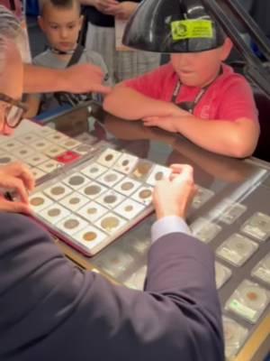 There is no greater honor than sharing the joy of numismatics with the next generation. Connecting with these young, passionate collectors at the ANA World’s Fair of Money and seeing their enthusiasm for history is easily the highlight of the show 🪙✨