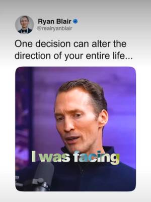The moment the judge said "you should be writing in college" — Ryan Blair became a different person. That's the power of one decision made at the right moment.