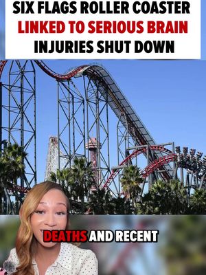 🚨 A Six Flags roller coaster linked to multiple serious brain injuries has officially been shut down.