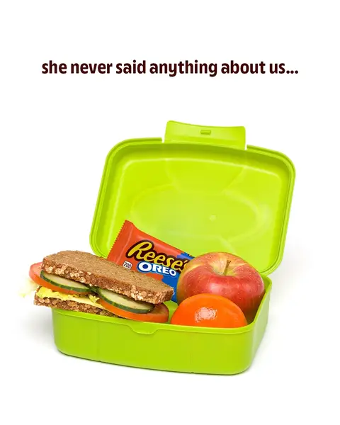 apparently there are new rules at lunch. good thing we’re the exception.