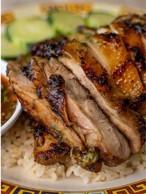 wombo combo of gai yang and nam jim jaew is so elite free printable recipe: https://feedthepudge.com/gai-yang-thai-grilled-chicken/