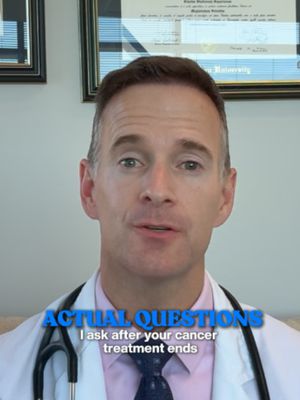 The first questions I ask after cancer treatment aren’t always about cancer. Sleep, energy, support, lab results, and fear can tell me a lot about where recovery actually stands. #CancerRecovery #CancerSurvivor #Oncology #CancerCare #CancerTreatment