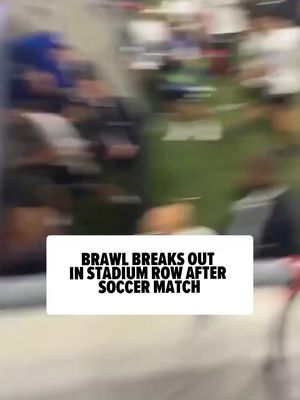 🥊⚽ A gigantic brawl broke out after a Turkish soccer club defeated a French team 2–1 during a Champions League playoff match.