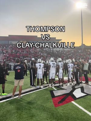 Thompson vs Clay-Chalkville was ELECTRIC ⚡️ #highschoolfootball #alabama #fyp 