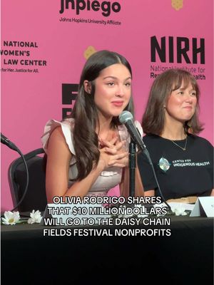 this one’s for the #daisychainfields nonprofits 🌼 @Olivia Rodrigo @Daisy Chain Fields #oliviarodrigo #livies 