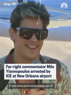 Milo Yiannopoulos, a self-described libertarian and professional internet troll who became known for his controversial right-wing political views, is in ICE custody.