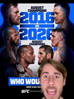 2016 vs 2026 UFC Champs (Part 1) #UFC #mma 