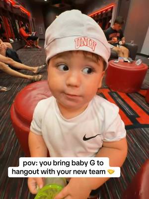 baby G still wondering how he has so many uncs 😭 #unlv #unlvbaseball #pov #uncs #babyG 