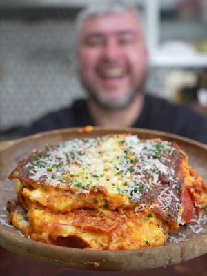Pepperoni Lasagna #foodtiktok 