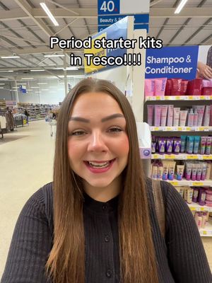 AD Period starter kits are now in @Tesco! 🩷 Such a handy way to help you feel prepared for your first period, with everything together in one kit 🩸✨ @WUKAWEAR #wuka #periodstarterkit #periodcare #tesco 