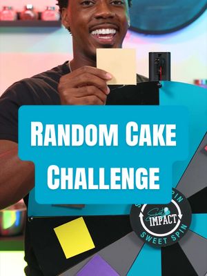 Random cake challenge! This one was probably the most cohesive but underwhelming. What would you rate this one? #cakedecorating #cakes 