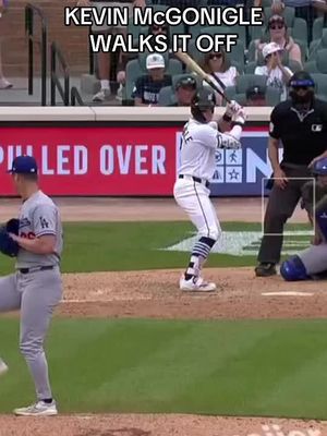 WALK IT OFF ROOK #MLB #tigers #kevinmcgonigle #walkoff 