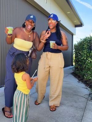 Family ootd w/ my favorite ppl 🥰🫶🏾 #twomomssquad 