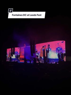 @Fontaines D.C. you’ve been our favourite for a long time. What a set at Leeds Fest tonight. ❤️ #leeds #leedsfest #leedsfestival #readingandleeds #fontainesdc 