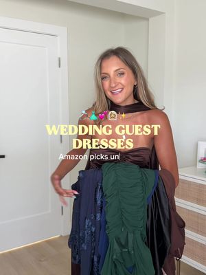 you asked I answered… 🔗  on my storefront to these @amazon fall wedding guest dresses under $50 💍👰🏼‍♀️  #amazonfinds #amazon #fallweddingguest #weddingguest