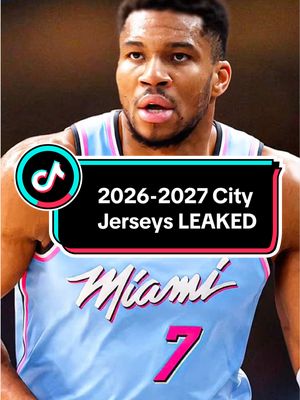 2026-27 City Jerseys Just Leaked #NBA #fyp #miamiheat #gsw #basketball 