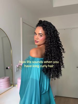 Choosing curly hair in every lifetime #curlygirl #OOTD #curlyhairstyles #curlyhair 