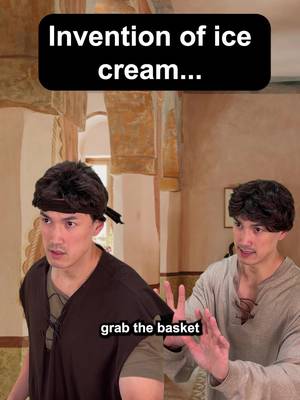 Invention of ice cream #comedy 