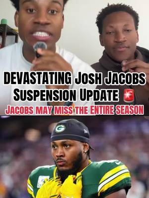 Josh Jacobs may not be playing for the Green Bay Packers this year after being placed on the commissioner’s exempt list. Not good news at all #fantasyfootball #fantasyfootballtips #fantasyfootballadvice #joshjacobs #greenbaypackers 