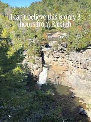 I can’t believe this is only 3 hours from Raleigh.  📍Linville Falls Burke County 