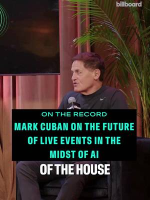 Can we make dancing popular again? 💃 Investor and entrepreneur Mark Cuban joins #BillboardOnTheRecord host @wordsbykristin to talk about the future of live events in the midst of AI and the changing music industry. Catch the full episode, taped live at the Billboard House at SXSW, on Spotify, Apply Podcasts & YouTube.