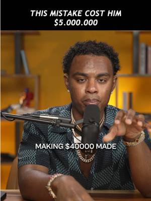 This mistake cost him 5 Million USD