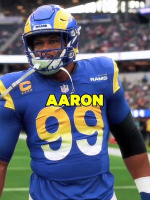 AND NOW HE’S BACK! @Aaron Donald #aarondonald #nfl #rams #thereturn 