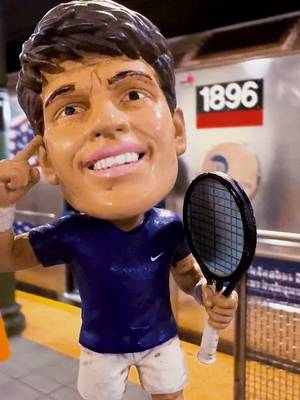 Next Stop: @Carlos Alcaraz 🧠❤️🥚🥚 the defending champion. ¡Vamos!