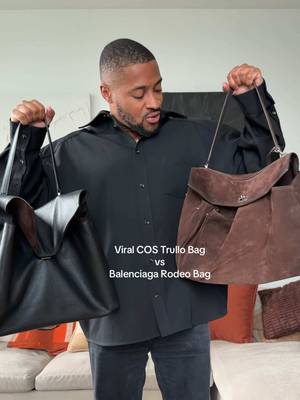 COS Trullo Flap Bag vs Balenciaga Rodeo Bag #luxury #luxuryfashion @COS 