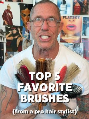 MY TOP 5 FAVORITE BRUSHES!!! Never forget the importance of your tools when trying to achieve any look!!!! WORTH EVERY PENNY!!! #hairbrush #hairtips #fyp 