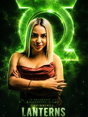 Lanterns episode 3 is 🔥💚 Go stream on #hbomax thanks @MRKTCO for having me at this amazing event 😍💚