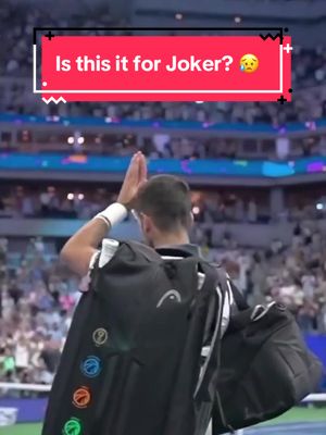 Novak Djokovic bids farewell to the crowd in what might've been his final match ever. 🙌 Joker was eliminated by Mariano Navone in a tight-fought First Round matchup at the #USOpen 