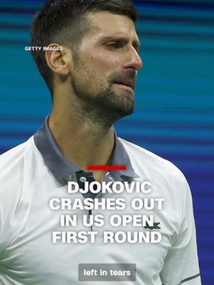Novak Djokovic, the record 24-time Grand Slam champion, crashed out in the first round of the US Open after a five-set defeat to Mariano Navone. Djokovic appeared to struggle physically during the match, leading to questions about whether he may retire. #USOpen #djokovic