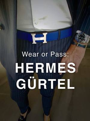 Reaction: Hermès Gürtel ☝🏻