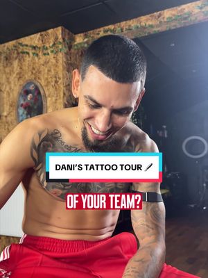 Dani’s tattoo tour. 🖋️