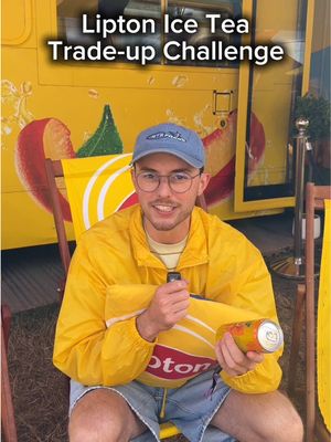 Ad. @liptonicetea trade up challenge at @Reading & Leeds Festival #liptonicetea #PepsiMAXpresentsReadingFestival