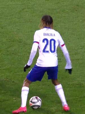 Bradley Barcola magic footwork ✨