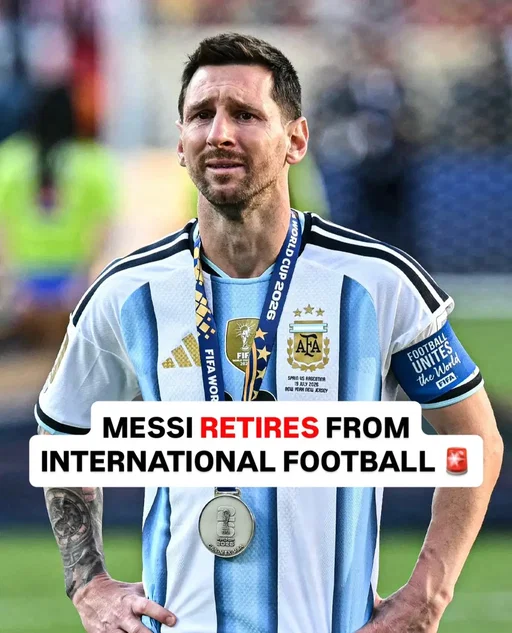 MESSI RETIRES FROM ARGENTINA NATIONAL TEAM 🚨💔