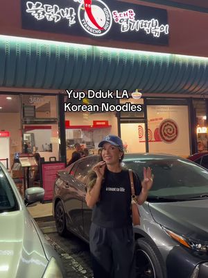 Phenomenal Food! This is a must try if you’re in LA looking for Buldak style noodles.  They  @Yup Dduk LA  #yupdduk #koreanfood #losangeles #Foodie 