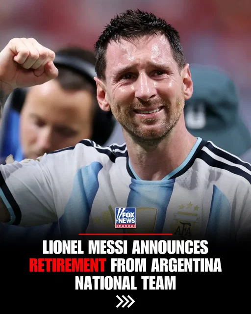 From years of heartbreak to finally lifting the World Cup, Lionel Messi's 20-year run with Argentina is coming to an end. The 39-year-old announced his retirement from international soccer after six World Cups and a career-defining championship in Qatar in 2022. "It was a decision that hurt, and still hurts deeply, but I understand that the time has come," Messi writes. He says he actually penned the retirement letter shortly after Argentina's World Cup final loss to Spain, but waited to release it as his father battled health issues before his death earlier this month.