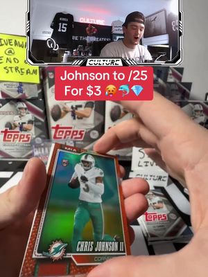 Think this pull was crazy? 🤪  we got monster rips going live all day 🥵🥵🥵 #culturemedia #sportscards #culturesingles #topps #fyp