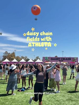 still recovering from seeing so many of my favorite female artists live at @Daisy Chain Fields with @ATHLETA 🌼💕 such an incredible and inspiring festival with the main goal of supporting and uplifting women!  #athletapartner