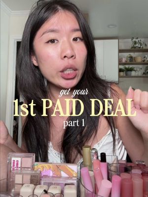 Replying to @Samtaro If you’ve ever wanted to make money from content creation or wondered how to get products from brands… I gotchu okayy! I’m starting this series: Let’s get your 1st paid brand deal where I’ll give u everything u need to start creating & get paid for it!! I’ve been a ugc creator the past 2yrs and turned my job into content creation so I wanna share all my knowledge I can to help u other girlies out there whether u want a new career path, want a side hustle, or just want free stuff 🤭 Follow along and stay tuned for part 2 for how to create ur 1st video 🫶 Before anything else, remember u are never to cringy or that it’s too late to pursue ur goals so don’t let that stop u from posting! You also do not need to have ur entire future roadmap laid out bc you’ll always be learning and seeing what works along the way!