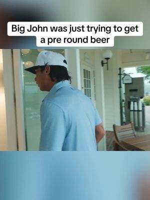 Big J just wanted a beer #golf @b@backyard golf 