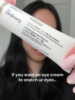 just give it 30 mins 🙂‍↕️ #theordinary #theordinarystore #tiktokshop #lactopdrn #eyecream 