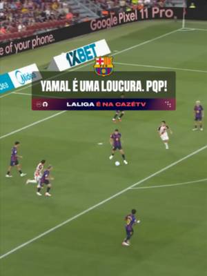 TODO O NERVOSISMO DE LAMINE YAMAL PARA SAIR JOGANDO NO CAMPO DO ADVERSÁRIO! PQPPPPPPPPP! 🤯😅 🚨ESTAMOS AO VIVO COM BARCELONA X RAYO VALLECANO! VEM COM A GENTE!🇪🇸🏆 🎙️ @luisinho #CoberturaCazéTV #LaLigaNaCazéTV #Barcelona #cztv16 #VideoPatrocinado #Betano