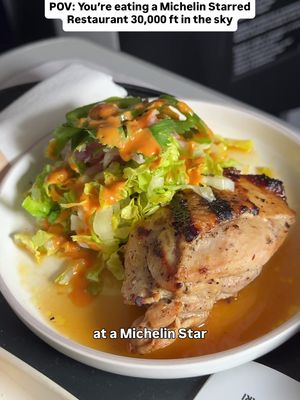 Just flew @JetBlue Mint and got to try their new inflight collab dining menu with @Crown Shy and @birdee . Very cool getting a little taste of NYC in the air, especially a version of Crown Shy’s signature chicken at 30,000 feet 🤯 Be on the lookout for the new menu on your next JetBlue Mint flight! #Airplanefood #NYCfood #Foodreview #Travel