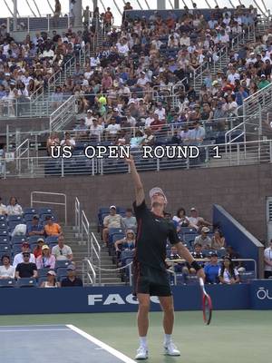 Round 1 ☑️ #USOpen 