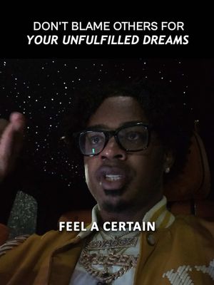 Stop blaming everyone else for your unfulfilled dreams. @swaggyctv keeps it real.