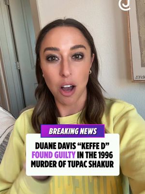 BREAKING: Keffe D found GUILTY of first degree murd. in 1996 death of rapper Tupac Shakur.  @Briana Whitney explains what evidence she thinks swayed the jurors to come to a guilty verdict